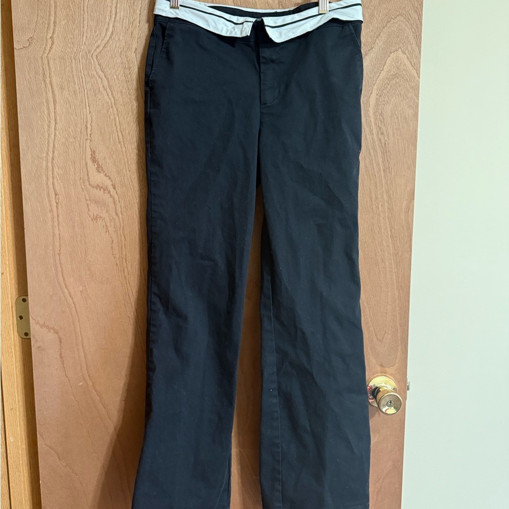 Wild Fable Black Pants with White Trim